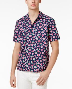 Love Moschino Men's Watermelon Cotton Shirt