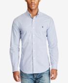 Polo Ralph Lauren Men's Slim-fit Striped Poplin Shirt