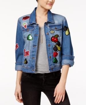 Fair Child Patch-trimmed Denim Jacket