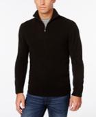 Weatherproof Men's Big And Tall Quarter-zip Sweater, Only At Macy's