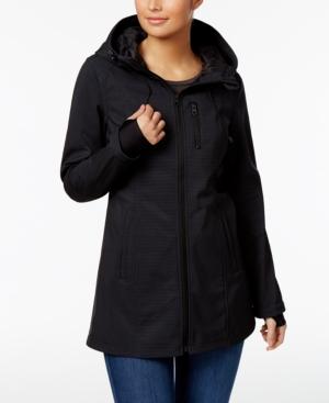 Nautica Hooded Softshell Raincoat