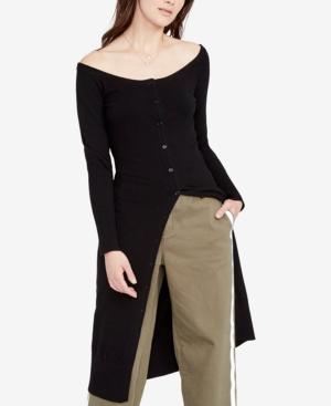 Rachel Rachel Roy Off-the-shoulder Duster Cardigan, Created For Macy's