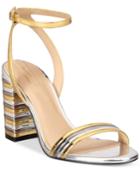 Aldo Izabela Block-heel Two-piece Sandals Women's Shoes