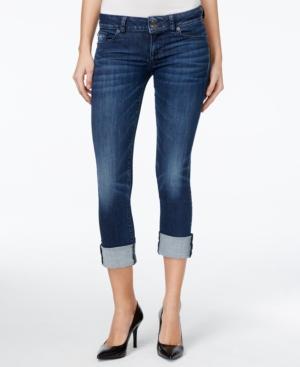 Hudson Jeans Straight Cropped Battalion Wash Jeans