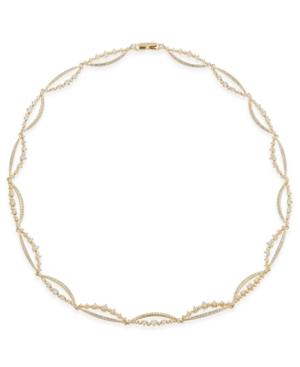 Danori 18k Gold-plated Pave & Crystal Collar All-around Necklace, Only At Macy's