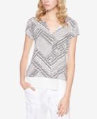 Sanctuary City Mix Layered-look T-shirt