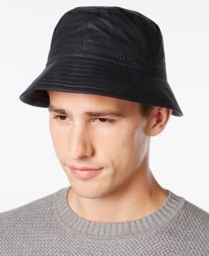Barbour Men's Waxed Cotton Bucket Hat
