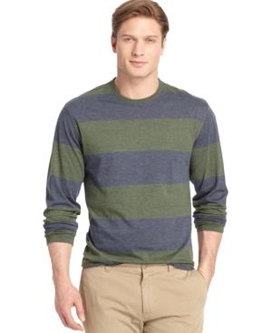Izod Long-sleeve Striped T-shirt