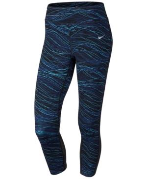 Nike Power Epic Lux Printed Cropped Running Leggings