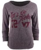 Royce Apparel Inc Women's Long-sleeve Virginia Tech Hokies Graphic T-shirt