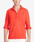 Polo Ralph Lauren Men's Long-sleeve Mesh Polo