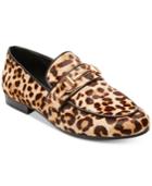 Steve Madden Women's Kerry Leopard Loafers