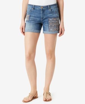 Vintage America Claudia Bestie Embroidered Shorts