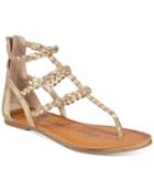 American Rag Madora Braided Gladiator Flat Sandals, Created For Macy's Women's Shoes