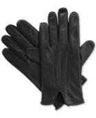 Isotoner Signature Men's Leather Stretch Gloves