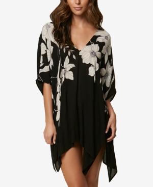 O'neill Tessa Printed Handkerchief-hem Cover-up Women's Swimsuit