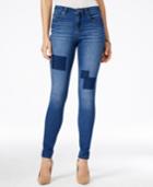 Style & Co. Patchwork Skinny Jeggings, Only At Macy's