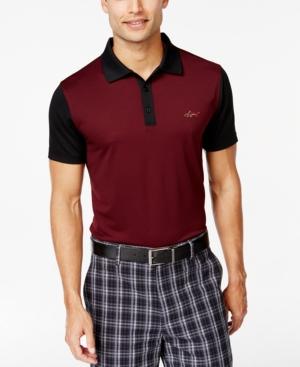 Greg Norman For Tasso Elba Slim-fit Colorblocked Polo, Only At Macy's