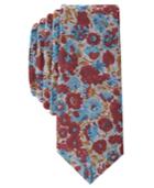 Original Penguin Men's Montini Floral Skinny Tie