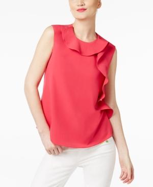 Cr By Cynthia Rowley Ruffled Top, Created For Macy's