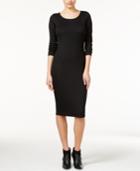 Bar Iii Knit Bodycon Midi Dress, Only At Macy's