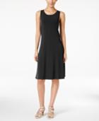 Alfani Petite Knit A-line Dress, Only At Macy's