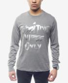 Sean John Men's Positive Vibes Metallic-print T-shirt, Created For Macy's