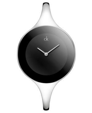 Ck Calvin Klein Watch, Women's Swiss Mirror Stainless Steel Bangle Bracelet 34mm K2823130