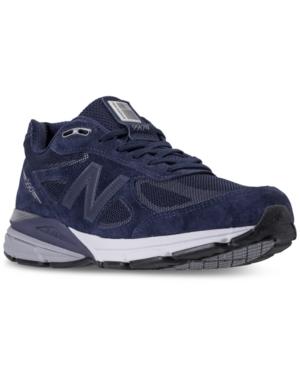 New Balance Men's 990 V4 Reflective Running Sneakers From Finish Line