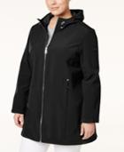 Calvin Klein Plus Size Hooded Softshell Coat