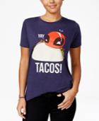Marvel Juniors' Deadpool Yay Tacos Graphic T-shirt