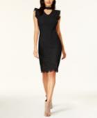 Bar Iii Lace Choker Dress, Created For Macy's