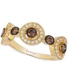 Le Vian Chocolatier Chocolate Deco Estate Gold Diamond (1/2 Ct. T.w.) Ring In 14k Gold