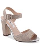 Nina Shirley Block-heel Evening Sandals Women's Shoes