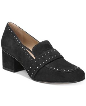Franco Sarto Lance Block-heel Pumps Women's Shoes