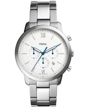 Fossil Men's Neutra Chronograph Stainless Steel Bracelet Watch 44mm