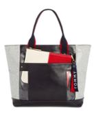 Tommy Hilfiger Classic Tommy Coated Fleece Tote