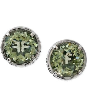 Effy Green Amethyst Stud Earrings In Sterling Silver (6-1/4 Ct. T.w.)
