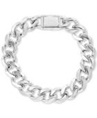 Effy Men's Curb Link Bracelet In Sterling Silver
