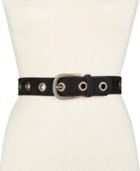 Inc International Concepts Faux Suede Grommeted Belt, Only At Macy's
