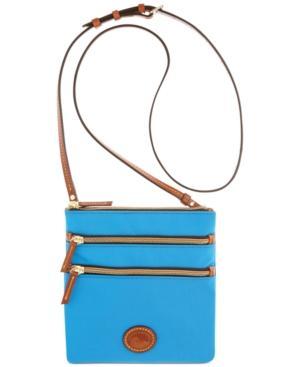 Dooney & Bourke North South Triple Zip Nylon Crossbody