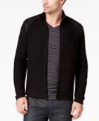 Alfani Men's Contrast-shoulder Full-zip Jacket, Created For Macy's