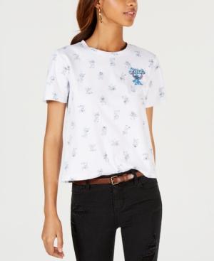 Modern Lux Juniors' Cotton Stitch Graphic-print T-shirt