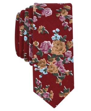 Original Penguin Men's Millard Floral Skinny Tie