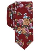 Original Penguin Men's Millard Floral Skinny Tie
