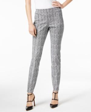 Alfani Printed Straight-leg Pants, Only At Macy's