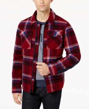 Tommy Hilfiger Men's Plaid Shirt-jacket