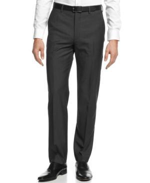 Dkny Grey Pants Extra Slim Fit