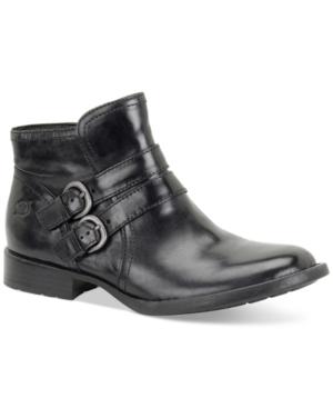 Born Pirlo Buckle Booties Women's Shoes