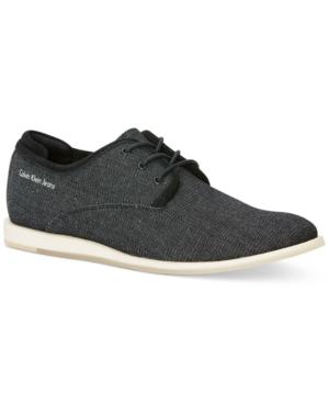 Calvin Klein Jeans Men's Darian Denim & Suede Sneakers Men's Shoes